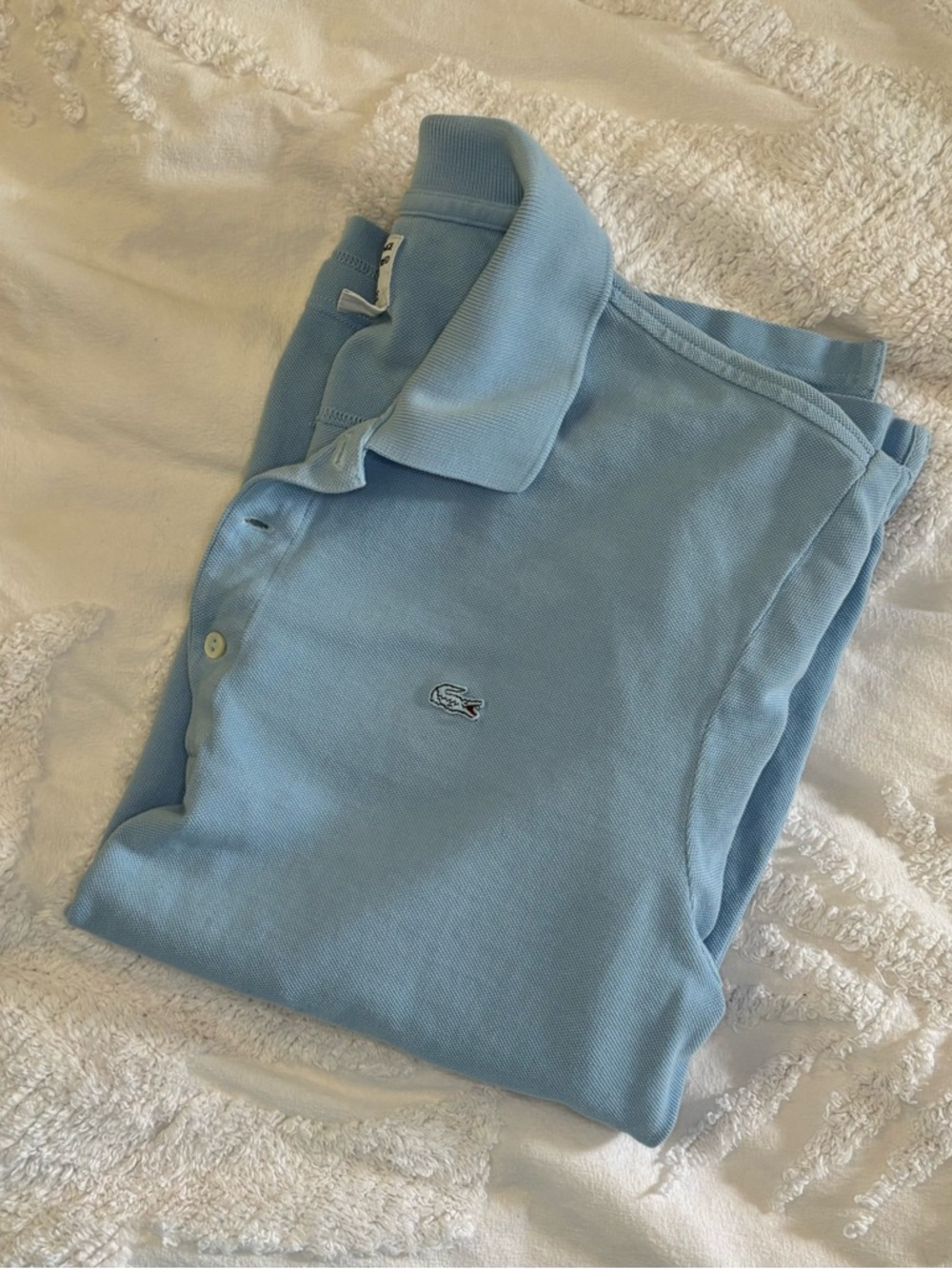 Lacoste Light Blue Men’s Polo Shirt - Picture 15 of 15